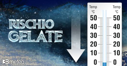 Meteo - Prossimi giorni con rischio gelo al mattino fino in pianura