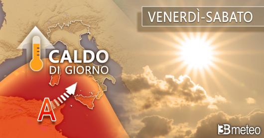 Meteo prossimi giorni, nel segno dell'anticiclone africano