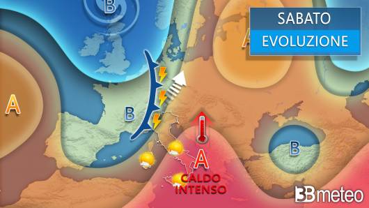 Meteo sabato 29 giugno