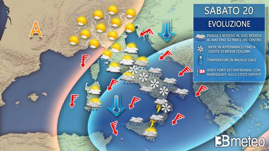 Meteo sabato