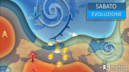 Meteo sabato