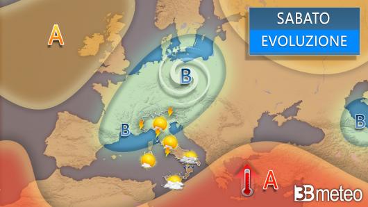 Meteo sabato