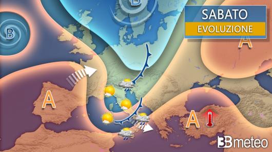 Meteo sabato