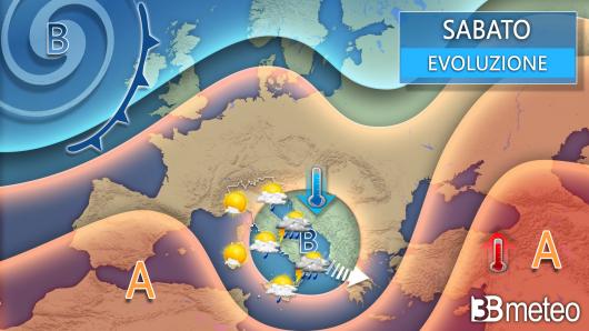 Meteo sabato