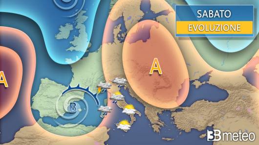 Meteo sabato