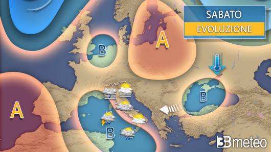 Meteo sabato