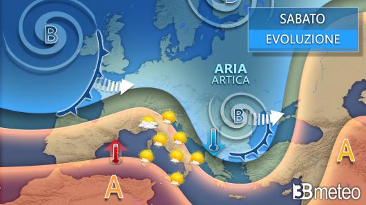 Meteo sabato
