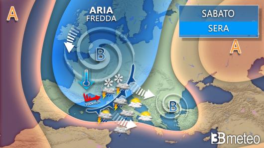 Meteo sabato