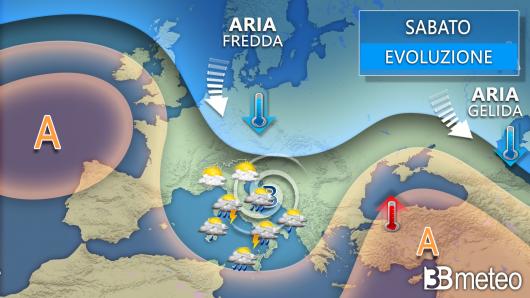 Meteo sabato