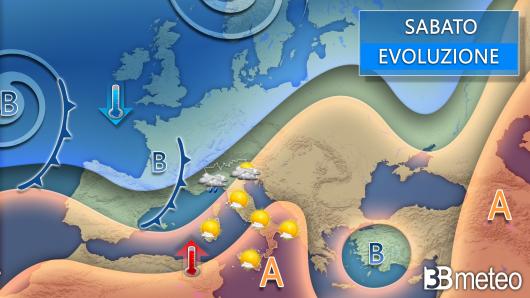 Meteo sabato