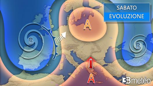 Meteo sabato