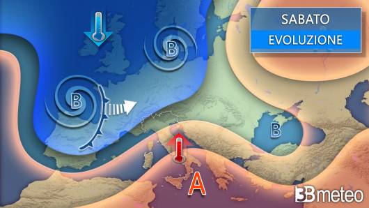 Meteo sabato