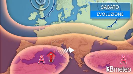 Meteo sabato