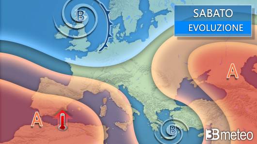 Meteo sabato