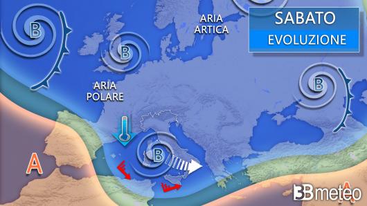 Meteo sabato