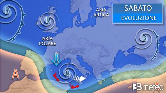 Meteo sabato