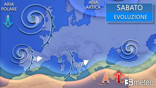 Meteo sabato