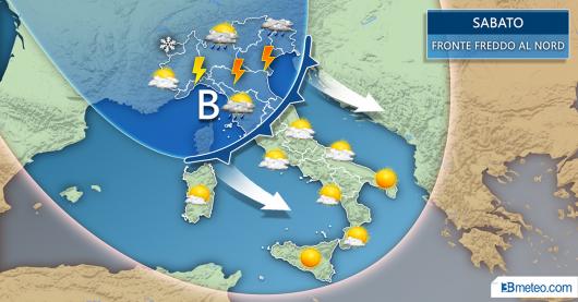 Meteo sabato
