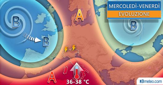 Meteo settimana di Ferragosto