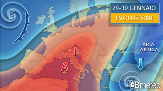 Meteo Sinottica 29-30 gennaio