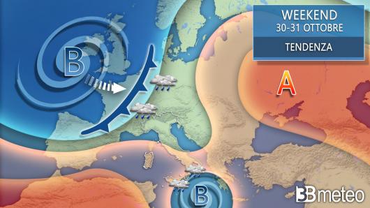 Meteo sinottica weekend