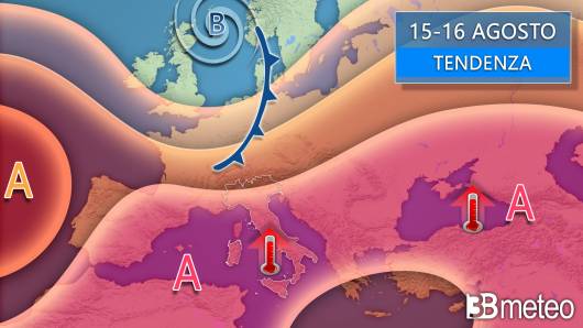 Meteo tendenza Ferragosto
