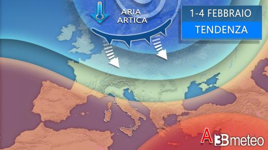 Meteo - Tendenza inizio febbraio