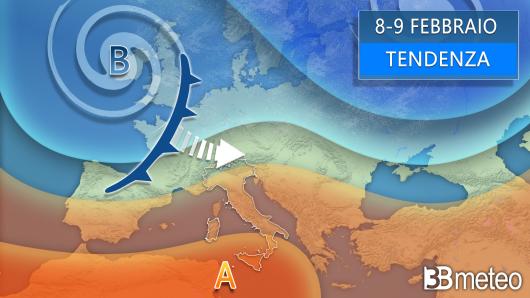 Meteo - Tendenza per Giovedì Grasso e venerdì