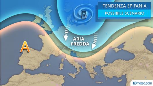 Meteo tendenza per la Befana