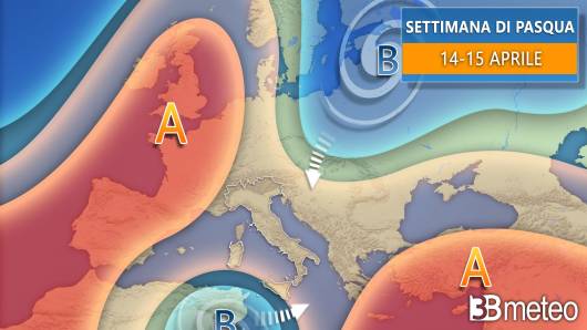 Meteo, tendenza tra giovedÃ¬ e venerdÃ¬