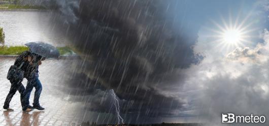 Meteo - Tra poche ore piogge, temporali e grandine su parte d'Italia
