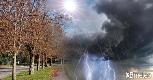 Meteo, tra sole e nuove piogge fino a mercoledì