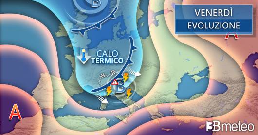 Meteo venerdì 13 settembre
