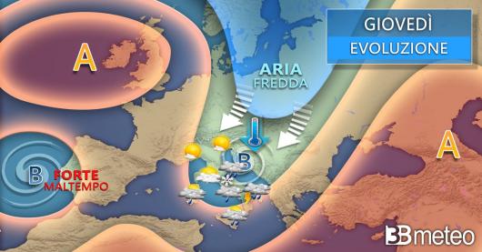 Meteo venerdì 14 novembre