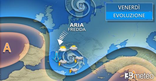 Meteo venerdì 20 dicembre