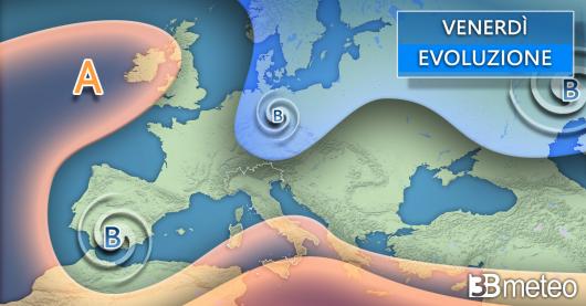 Meteo venerdì 28 febbraio