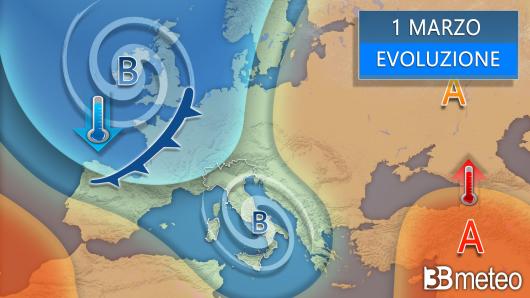 Meteo venerdì
