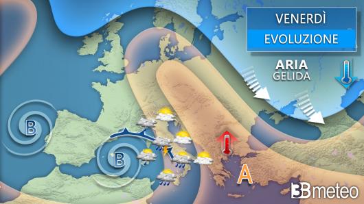 Meteo venerdì Santa Lucia
