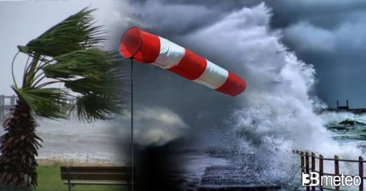 Meteo - Venti forti in arrivo su diverse regioni d'Italia