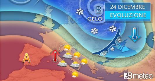 Meteo Vigilia di Natale