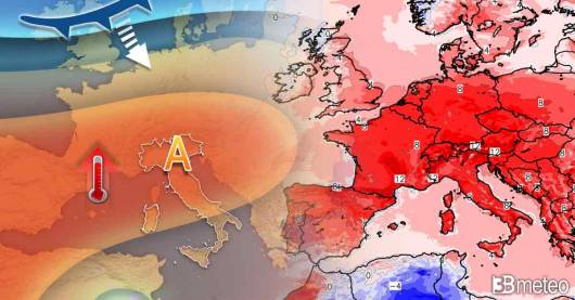 Meteo weekend. Anomalie termiche previste