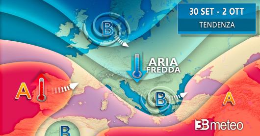 Meteo weekend 1-2 ottobre