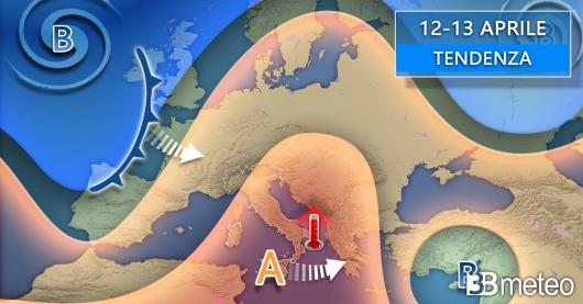 Meteo weekend 12-13 aprile