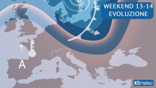 Meteo weekend 13-14 giugno