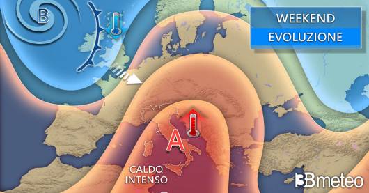 Meteo weekend 14-15 giugno