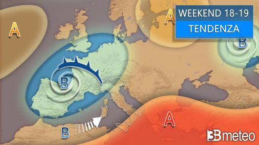Meteo - Weekend 18-19 maggio