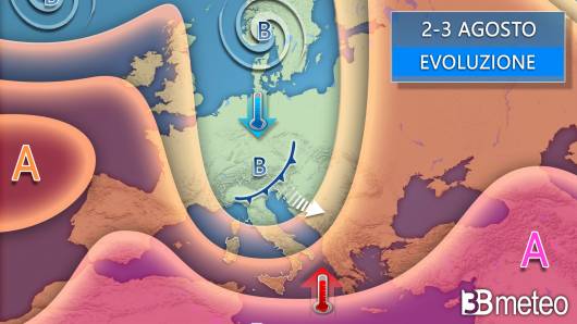 Meteo weekend 2-3 agosto