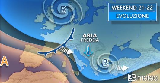 Meteo weekend 21-22 dicembre