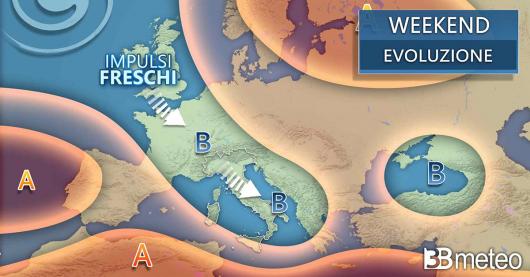 Meteo weekend 25-26 maggio