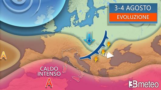 Meteo weekend 3-4 agosto
